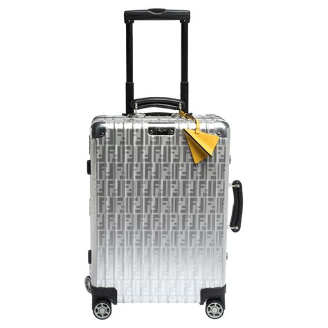 fendi x rimowa where to buy|Aluminium trolley case with leather details .